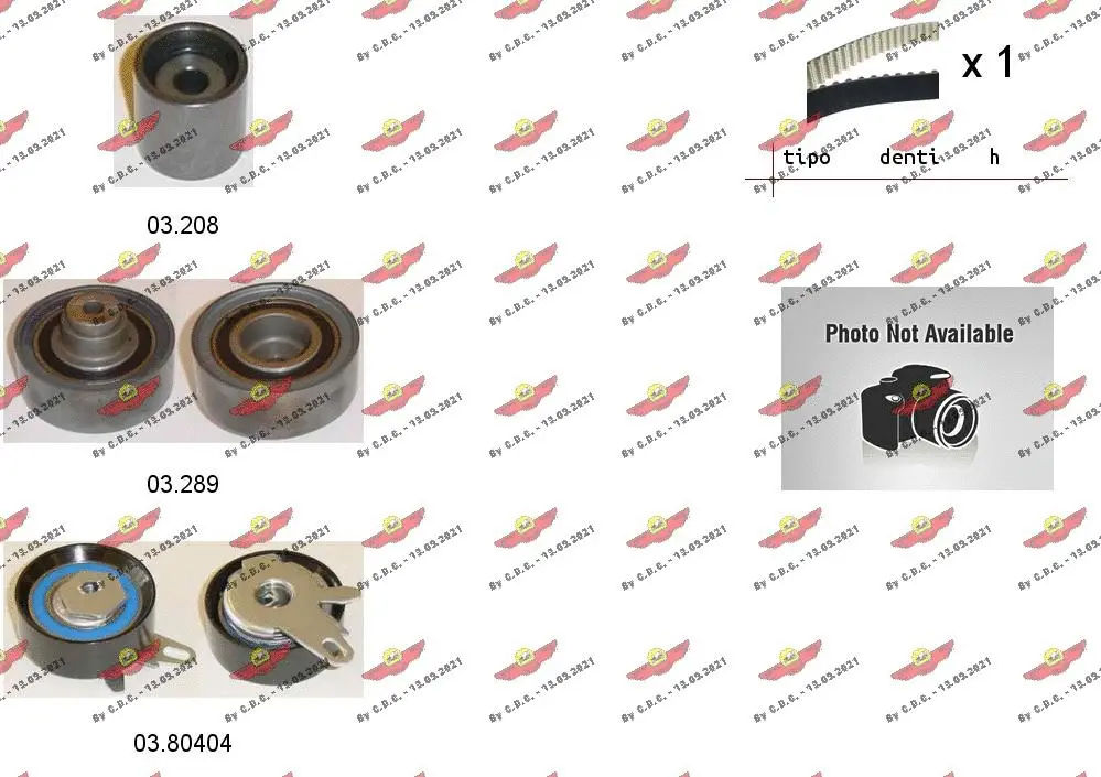 Timing Belt Kit (04.5483)