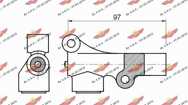 Vibration Damper, timing belt