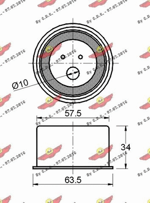 Tensioner Pulley, timing belt