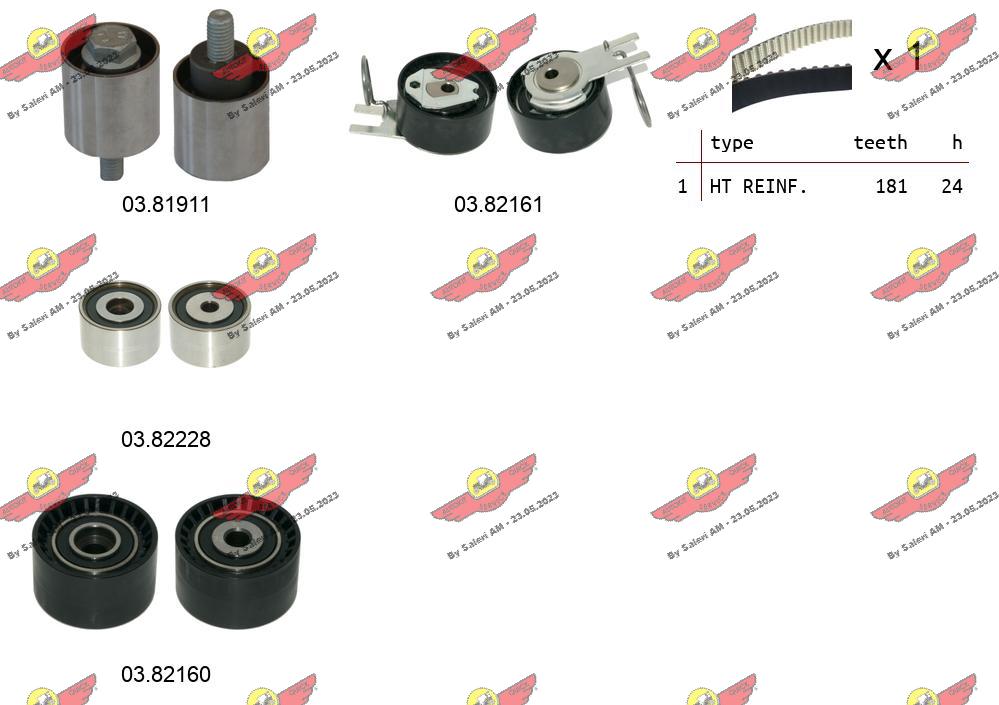 Timing Belt Kit (04.5491)