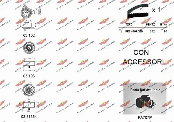 Water Pump & Timing Belt Kit