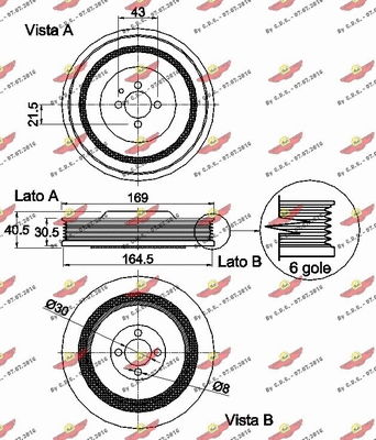 Belt Pulley, crankshaft