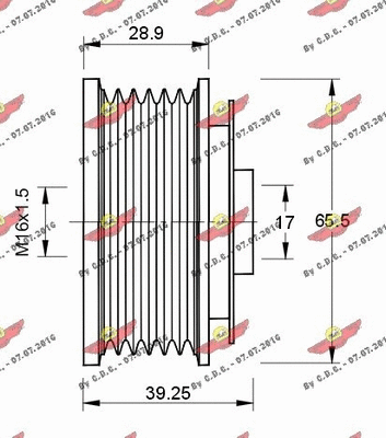 Alternator Freewheel Clutch