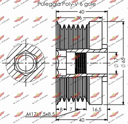 Alternator Freewheel Clutch