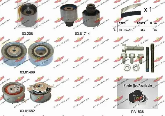 Water Pump & Timing Belt Kit (04.5314PA)