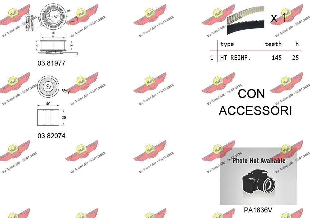 Water Pump & Timing Belt Kit