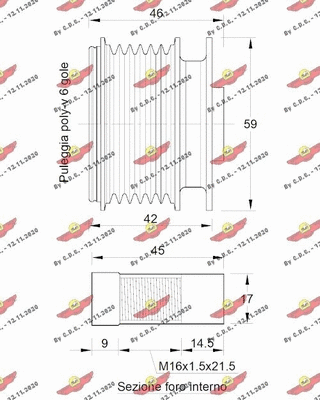 Alternator Freewheel Clutch