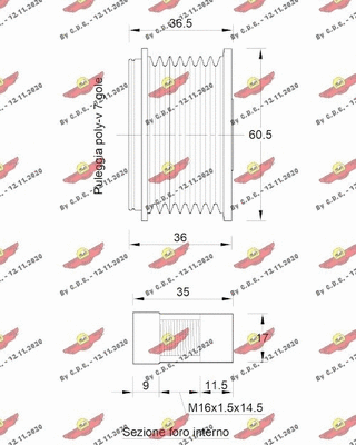 Alternator Freewheel Clutch