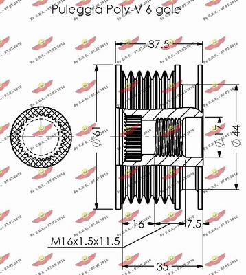 Alternator Freewheel Clutch