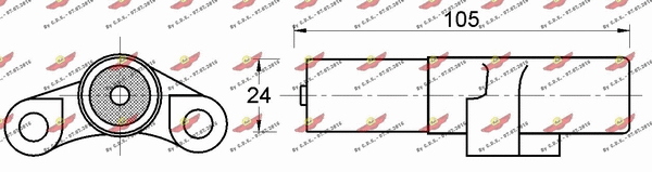 Vibration Damper, timing belt