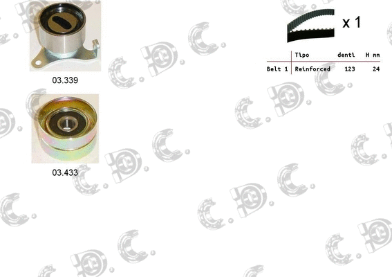 Timing Belt Kit (04.5178)