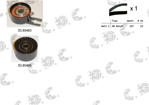 Timing Belt Kit (04.5053)
