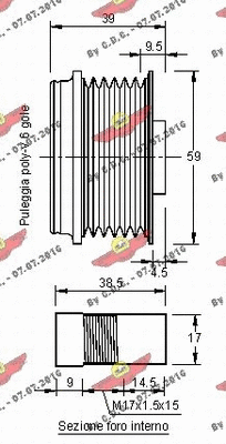 Alternator Freewheel Clutch