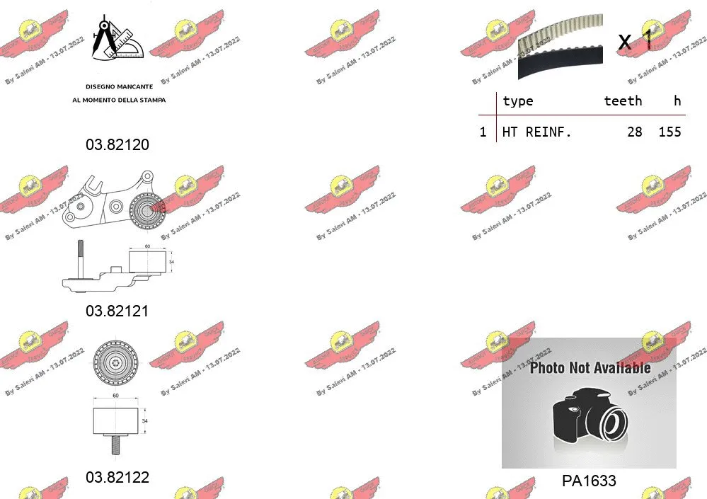 Water Pump & Timing Belt Kit