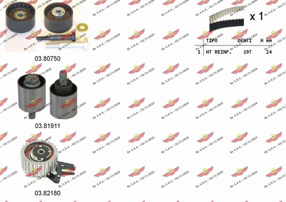Timing Belt Kit (04.5475)
