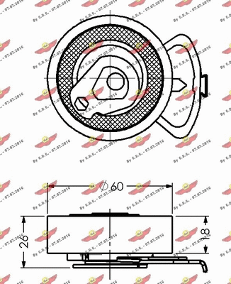 Tensioner Pulley, timing belt