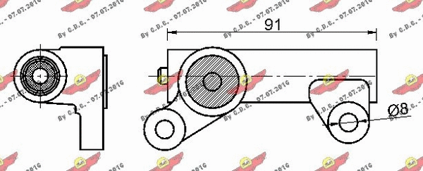 Vibration Damper, timing belt