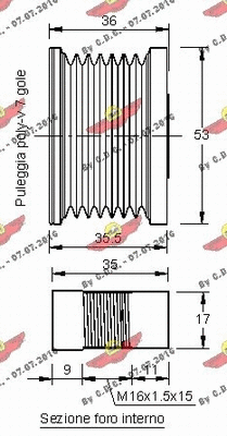 Alternator Freewheel Clutch