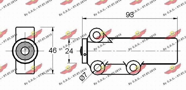 Vibration Damper, timing belt