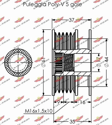 Alternator Freewheel Clutch
