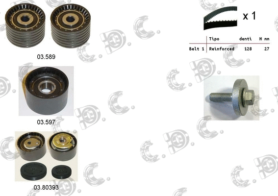 Timing Belt Kit (04.5241)
