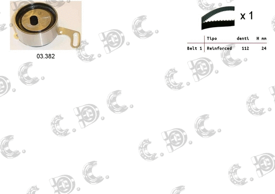 Timing Belt Kit (04.5402)