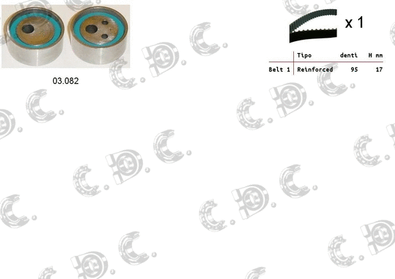 Timing Belt Kit (04.5029)