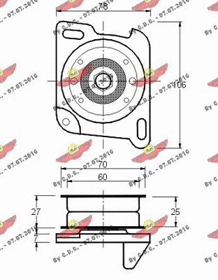 Tensioner Pulley, timing belt