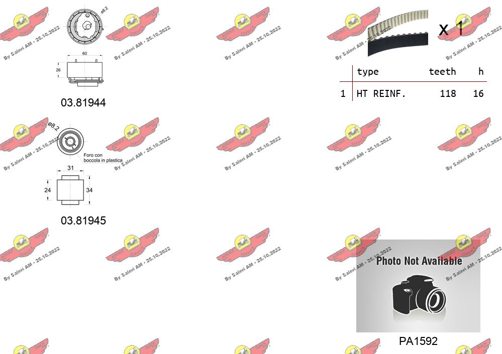 Water Pump & Timing Belt Kit