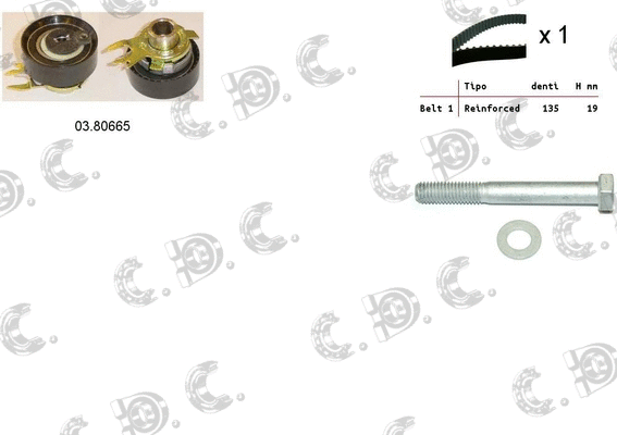 Timing Belt Kit (04.5091)