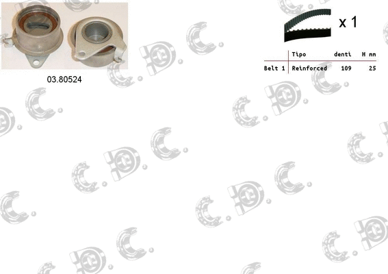 Timing Belt Kit (04.5320)
