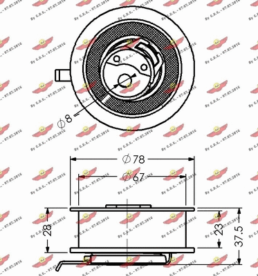 Tensioner Pulley, timing belt
