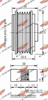 Alternator Freewheel Clutch
