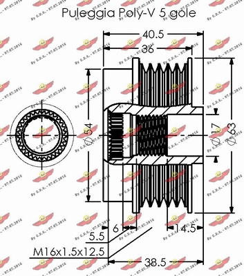 Alternator Freewheel Clutch