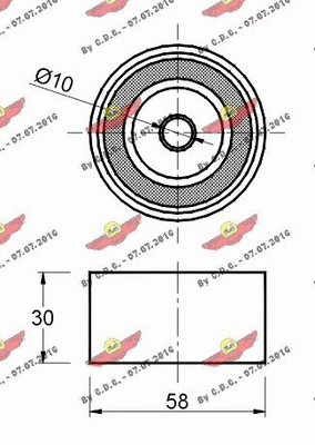 Tensioner Pulley, timing belt