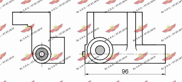 Vibration Damper, timing belt