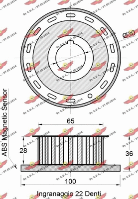 Deflection/Guide Pulley, timing belt