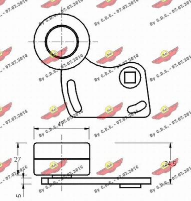 Tensioner Pulley, timing belt