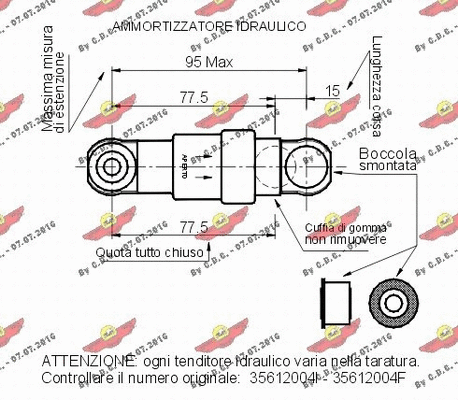 Vibration Damper, V-ribbed belt