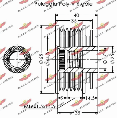 Alternator Freewheel Clutch