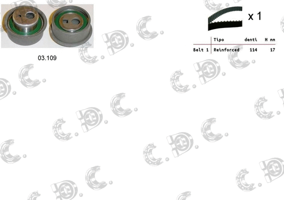 Timing Belt Kit (04.5067)