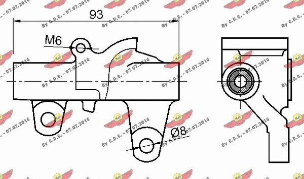 Vibration Damper, timing belt