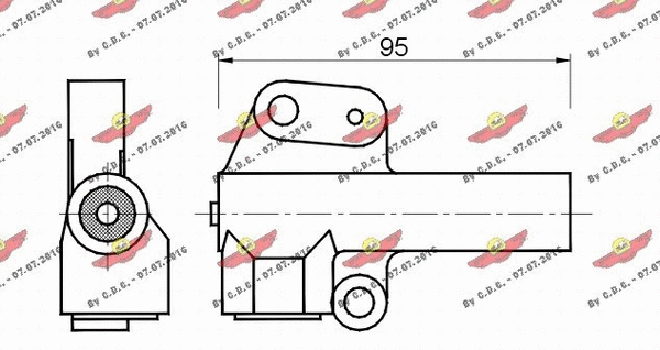 Vibration Damper, timing belt