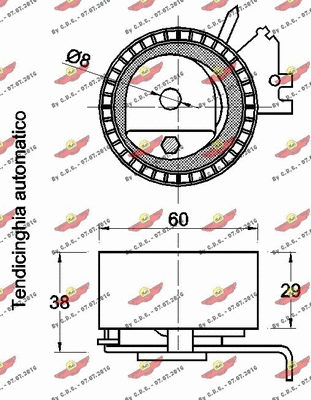 Tensioner Pulley, timing belt