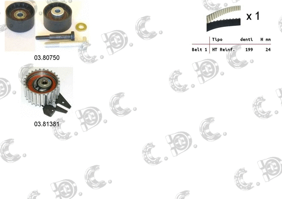 Timing Belt Kit (04.5311)