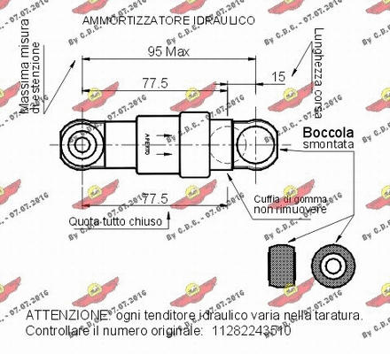 Vibration Damper, V-ribbed belt
