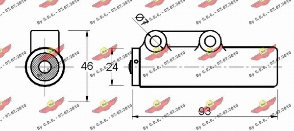 Vibration Damper, timing belt