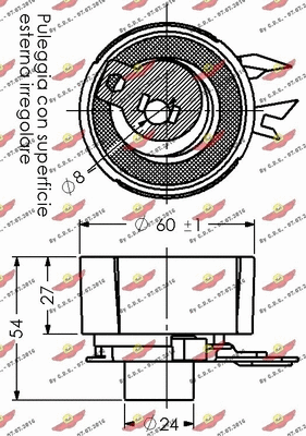 Tensioner Pulley, timing belt