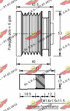 Alternator Freewheel Clutch