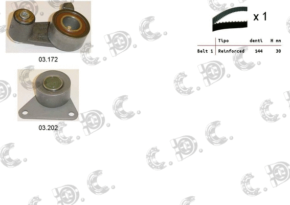 Timing Belt Kit (04.5085)